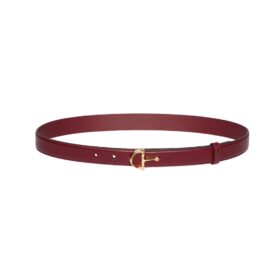 Horsebit Buckle Rot 3 cm