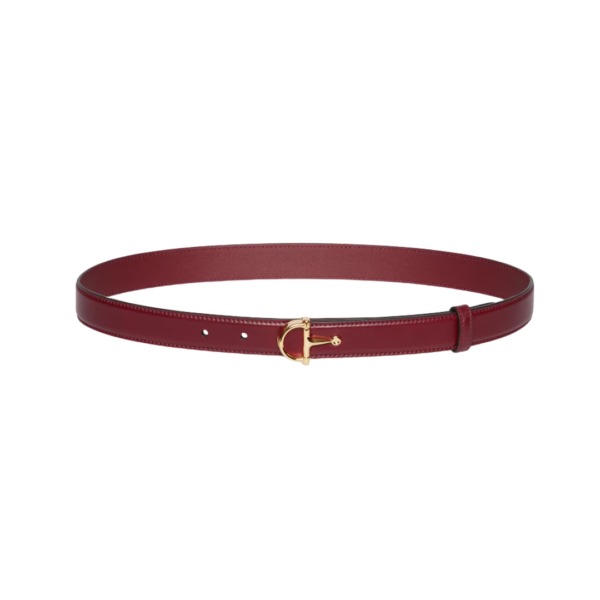 Horsebit Buckle Rot 3 cm