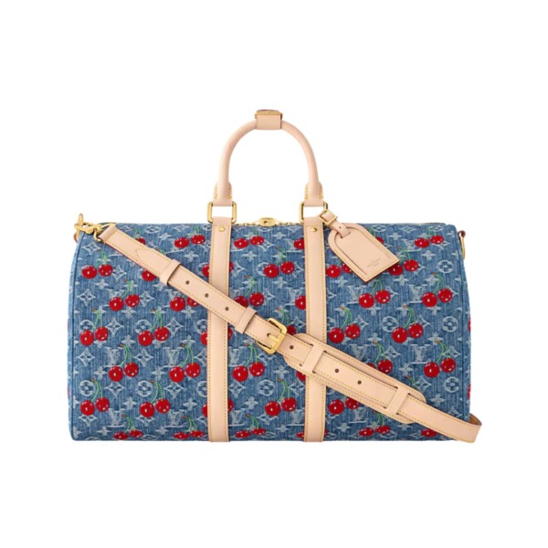 TM Keepall Blaue/Rote Kirsche 45 cm