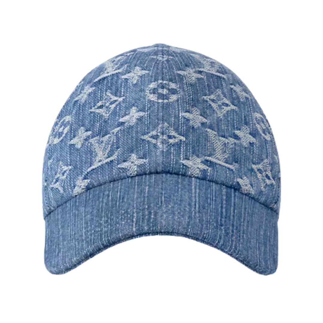 Denim Cap Blau