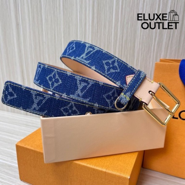 LV D-Ring Blau 3 cm