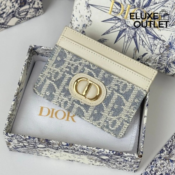 30 Montaigne Oblique Blau 10.5cm