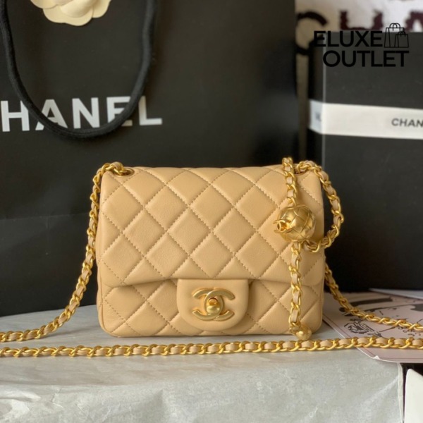 Flap Beige 16.5 cm