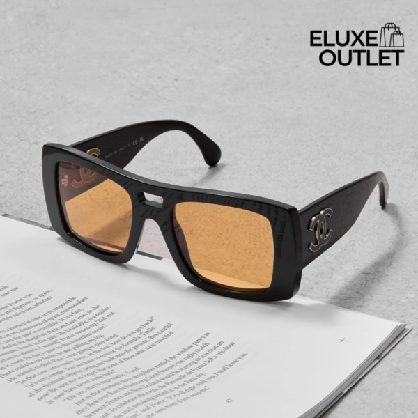 Aviator Schwarz/Orange