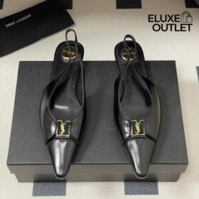 Babylone Slingback Schwarz
