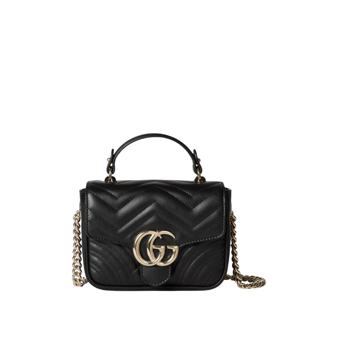 GG Marmont Mini-Tote-Tasche 17cm