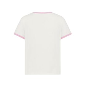 T-Shirt Weiß, zwart