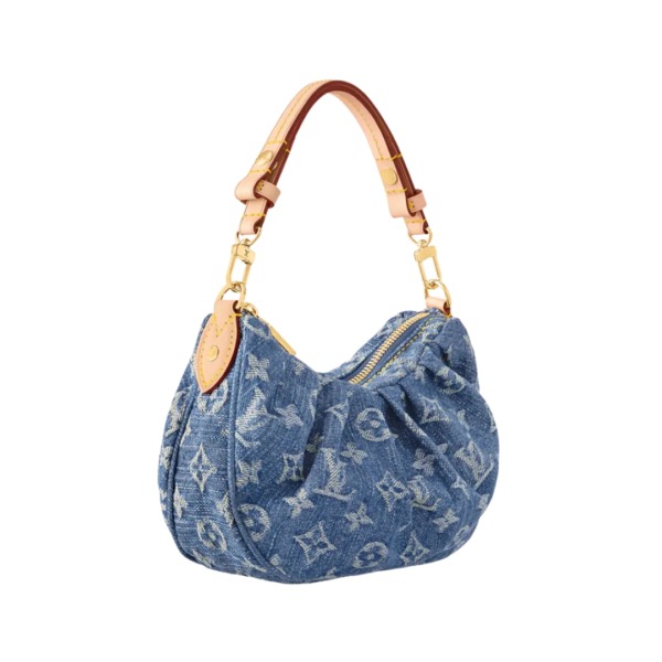 Pochette Valley Denimblau 21 cm