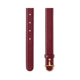 Horsebit Buckle Rot 3 cm