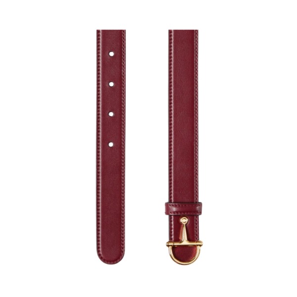 Horsebit Buckle Rot 3 cm