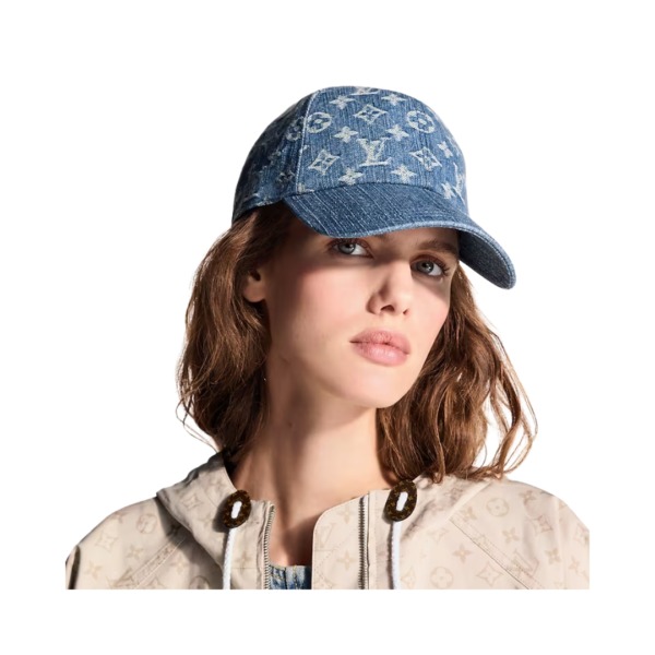 Denim Cap Blau