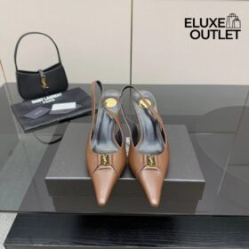 Slingback Macadamia 9 cm