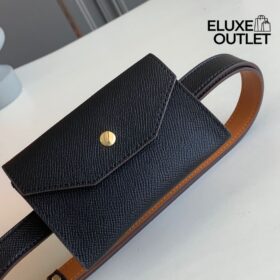 Kelly Pocket Gürtel Schwarz 1.8 cm