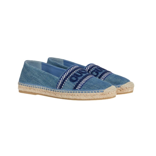 Espadrilles Blauer Denim