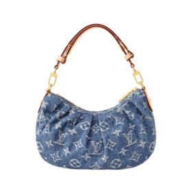 Pochette Valley Denimblau 21 cm