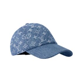 Denim Cap Blau
