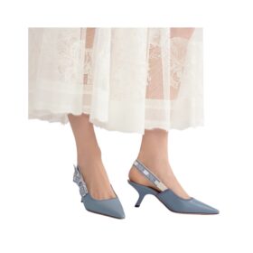 Slingbacks KoningsBlau 6.5 cm