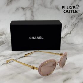 Oval Rosa/Gold