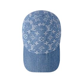 Denim Cap Blau