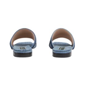 Slippers Blauer Denim