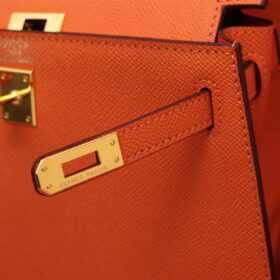 Kelly Epsom 25 Orange