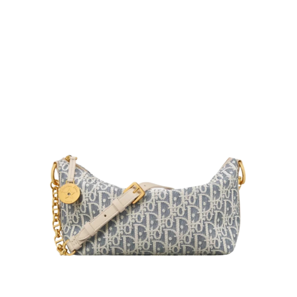 Hobo Oblique Blau 22 cm