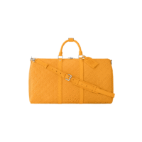 Keepall Bandoulière Geel 50 cm