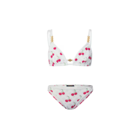 TM Cherry Bikini Satz Weiß/Rot