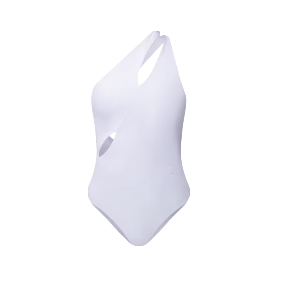 Asymmetrical Cut-Out Weiß