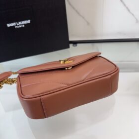 Loulou Mini aus Lammleder in Staubrosa 20cm