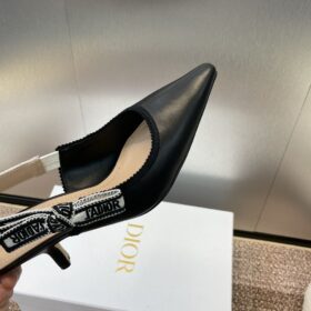 Slingback Pump aus Leder