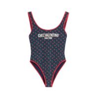Cherryfic Print Marine/Kersrood