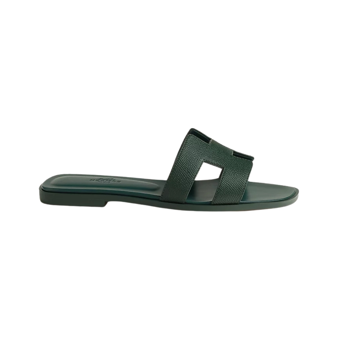 Oran Sandal Flaschengrün