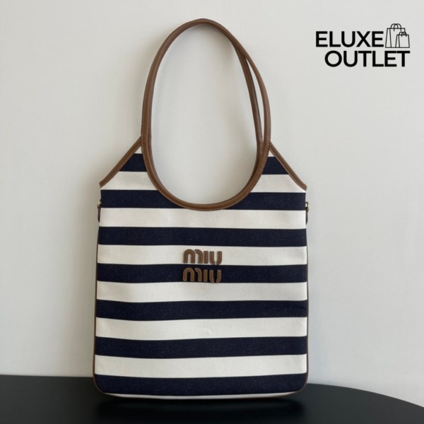Canvas Blau/Beige 40 cm