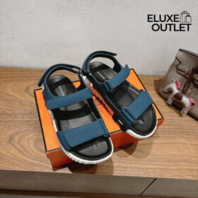 Junior-Sandale Blau