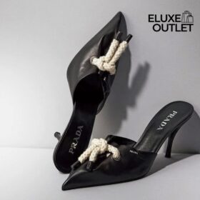 Nappa Leather Schwarz 8.5 cm