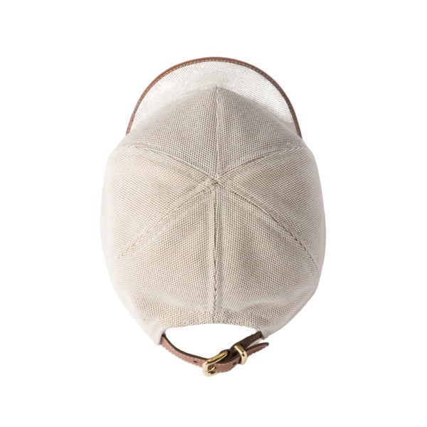 Canvas Leather Beige/Brandy