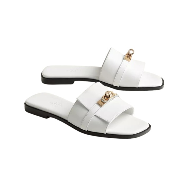 Giulia Sandal Weiß/Schwarz