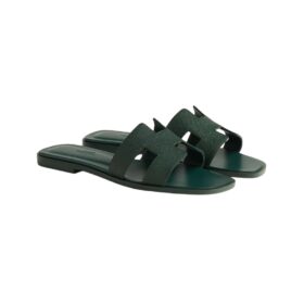 Oran Sandal Flaschengrün