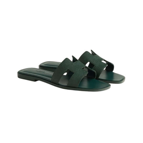 Oran Sandal Flaschengrün