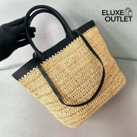 Crochet Hellbraun/Schwarz 29 cm