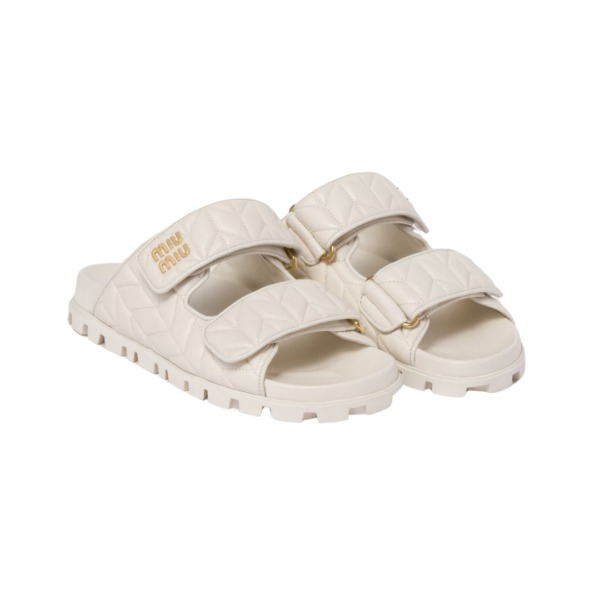 Nappa Slides Weiß