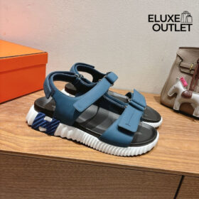 Junior-Sandale Blau