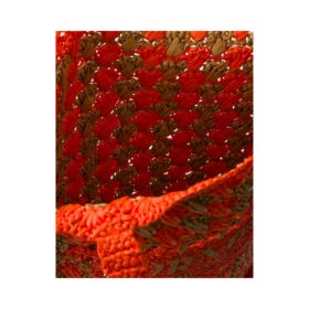 Crochet  Orange/Karamell 38 cm