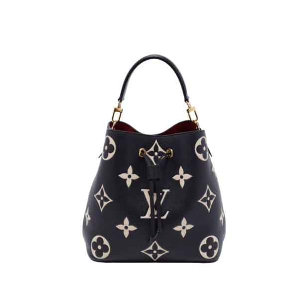 Bicolor Monogram Schwarz 26 cm