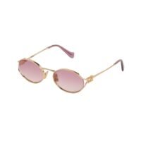 Miu Logo Roze-beige getinte Lenzen