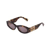 Miu Glimpse Mauvekleurige Lenzen
