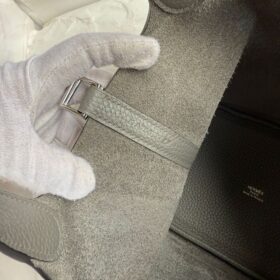 Picotin Lock Togo Grey Meyer 22cm