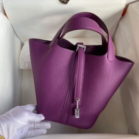 Picotin Lock Togo Violett 18 cm