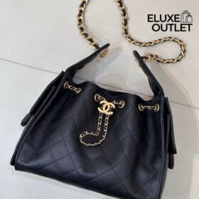 25 Hobo Schwarz/Gold 30cm